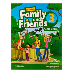 کتاب Family and Friends Second Edition اثر Tamzin Thompson انتشارات آکسفورد مجموعه 7 جلدی