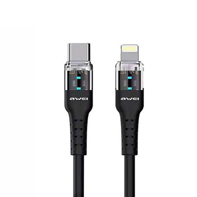کابل تایپ سی به لایتنینگ اوی مدل AWEI CL-138L SMART FAST PD 20W