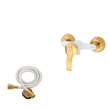 شیر سرویس بهداشتی فاخته مدل کارن ST به همراه شلنگ