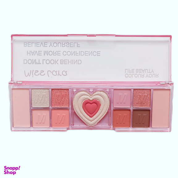 پالت سایه چشم میس لارا مدل قلبی