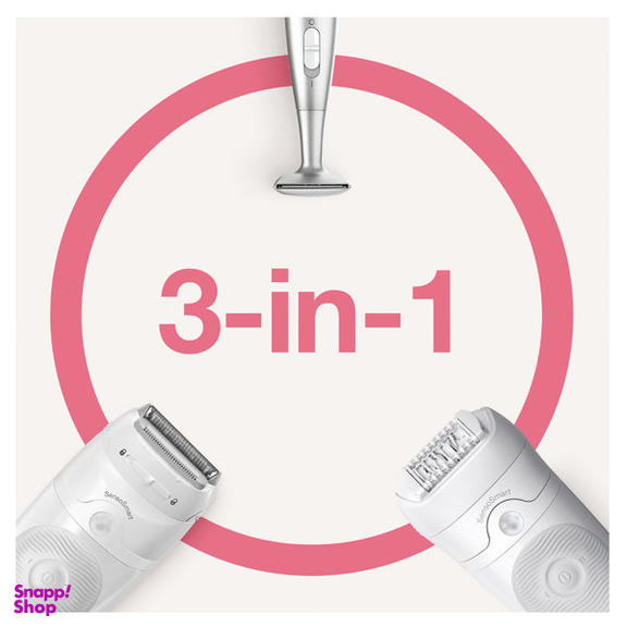 اپیلاتور براون مدل SES5825 به همراه پیرایشگر براون مدل FG1100