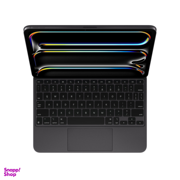 کیبورد تبلت اپل مدل Magic مناسب برای iPad Pro نسل M4 سایز 13 اینچ