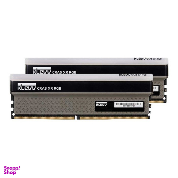 رم کامپیوتر کلو مدل CRAS XR RGB DDR4 دو کاناله 3600 مگاهرتز CL18 ظرفیت 8 گیگابایت بسته 2 عددی