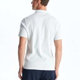 پولوشرت مردانه ال سی وایکیکی مدل Ivar رنگ سفید