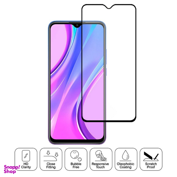 محافظ صفحه نمایش گوشی موبایل کینگ پاور مدل Super 9D مناسب شیائومی Redmi Note 8