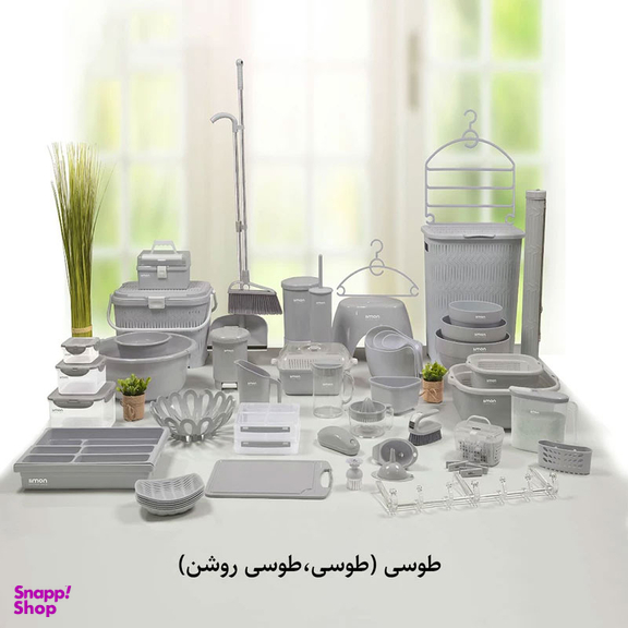 سرویس جهیزیه 64 پارچه لیمون مدل 64P