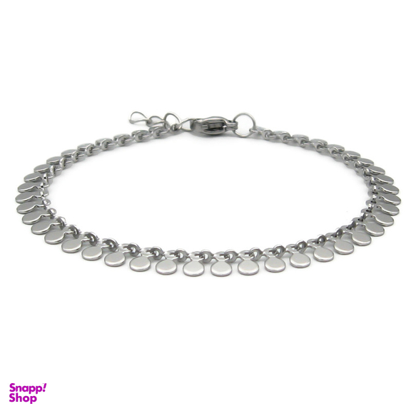 دستبند زنانه مانچو مدل پولکی کد bf731