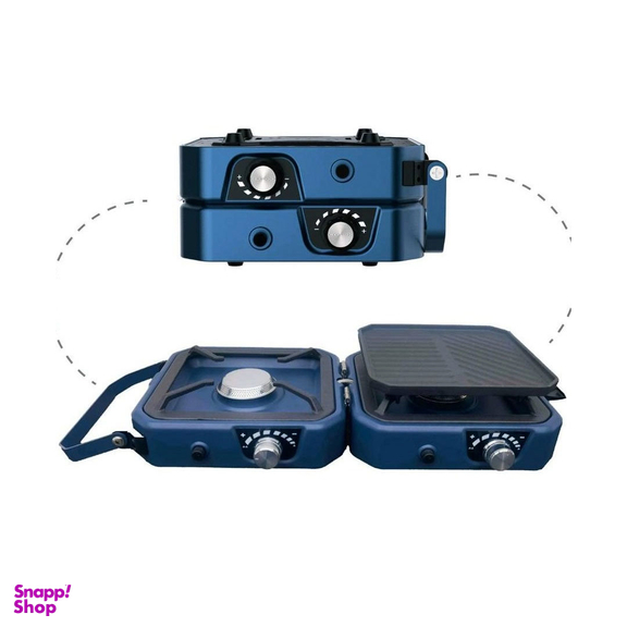 اجاق گاز کمپینگ گرین لاین مدل تاشو 2 در 1 Portable Camping Stove