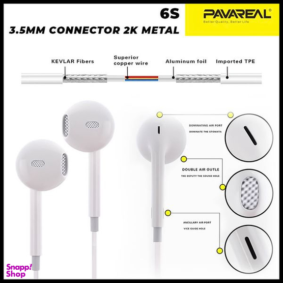 هندزفری پاواریال مدل PA-6S
