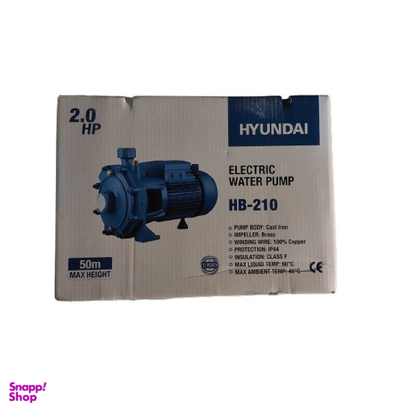 پمپ آب 2 اسب هیوندای مدل HB-210