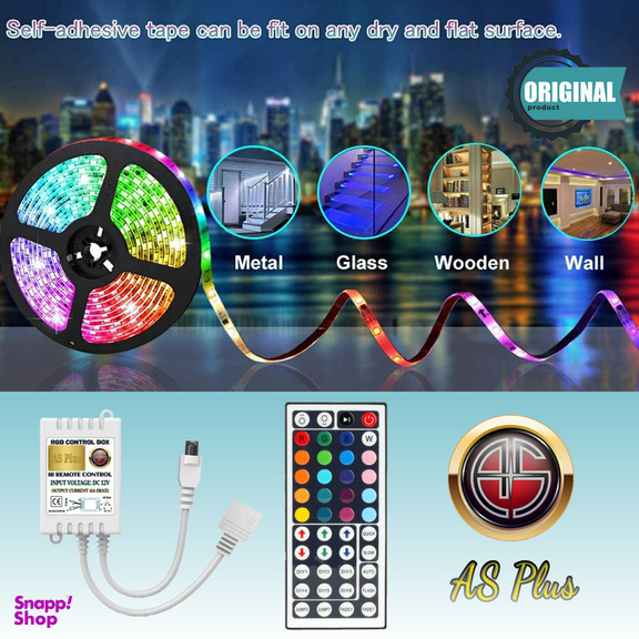 ریسه ال ای دی مدل As plus RGB44 key طول 5 متر