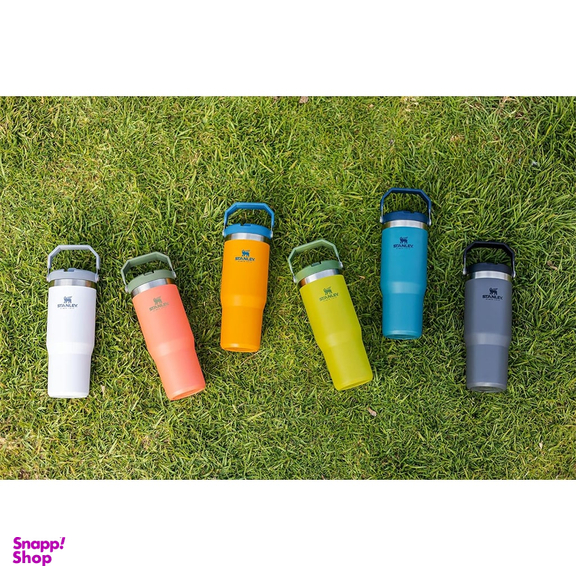 قمقمه استنلی مدل Iceflow Flip Straw Tumbler گنجایش 0.88 لیتر