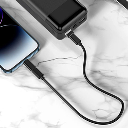 کابل تبدیل USB-C/USB به لایتنینگ/USB-C/MicroUSB بیوا مدل C-18 طول 0.28 متر