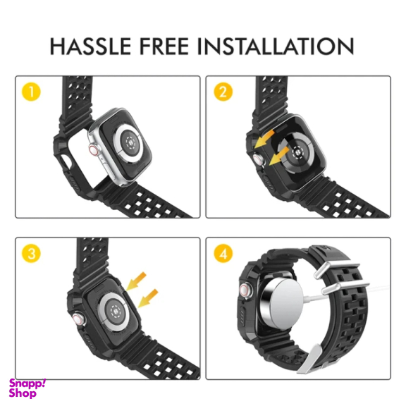 بند ساعت هوشمند آهااستایل مدل WA07 مناسب اپل واچ 42/44 میلی متر