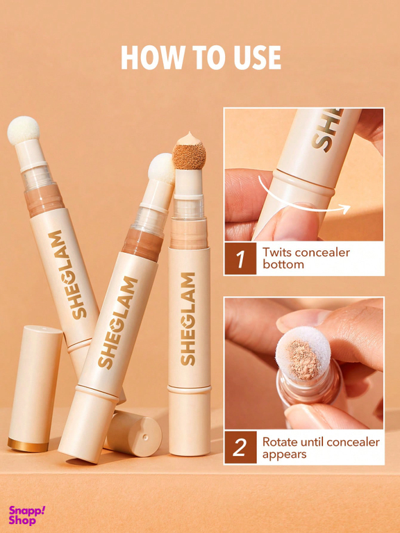 کانسیلر شیگلم مدل complexion boost رنگ نود