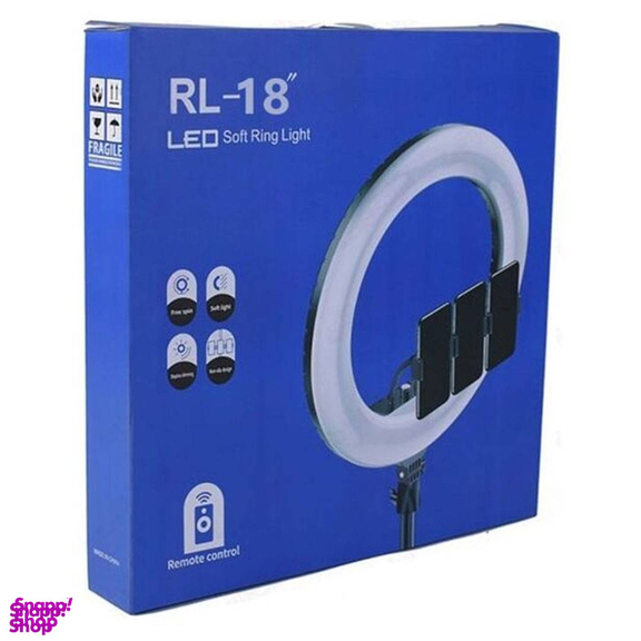 رینگ لایت مدل RL-18 به همراه پایه