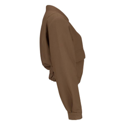 کت زنانه سرژه مدل 212244 رنگ قهوه ای