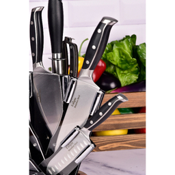 سرویس 8 پارچه چاقو آشپزخانه یونیک طرح 5 کد 5533