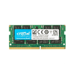 رم لپ تاپ کروشیال مدل DDR4 دو کاناله 2400 مگاهرتز CL17 ظرفیت 16 گیگابایت