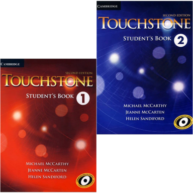 کتاب touchstone 2nd اثر michael mccarthy انتشارات کمبریدج مجموعه 2 جلدی به همراه سی دی