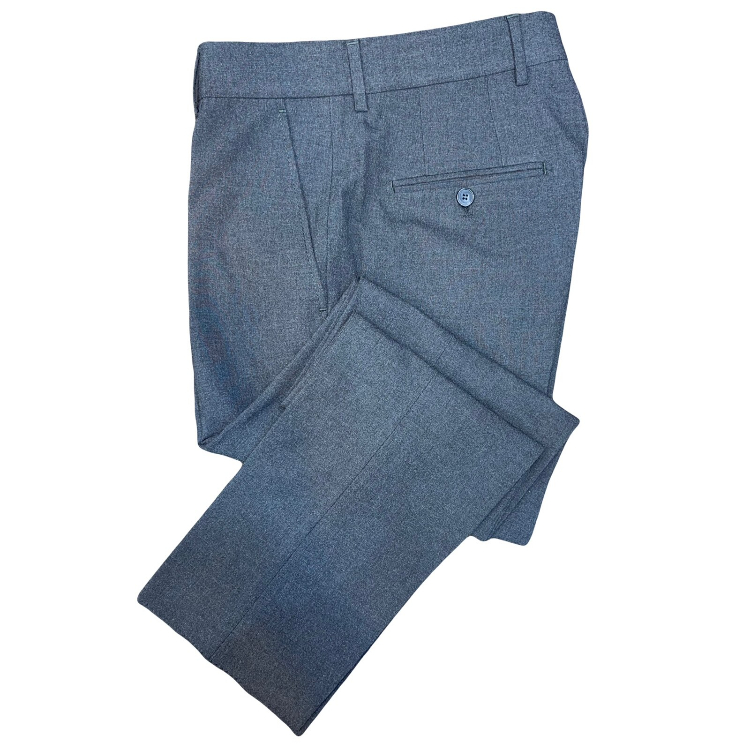 شلوار اسلیم فیت مردانه آیکت مدل فاستونی بزیاق رنگ خاکستری