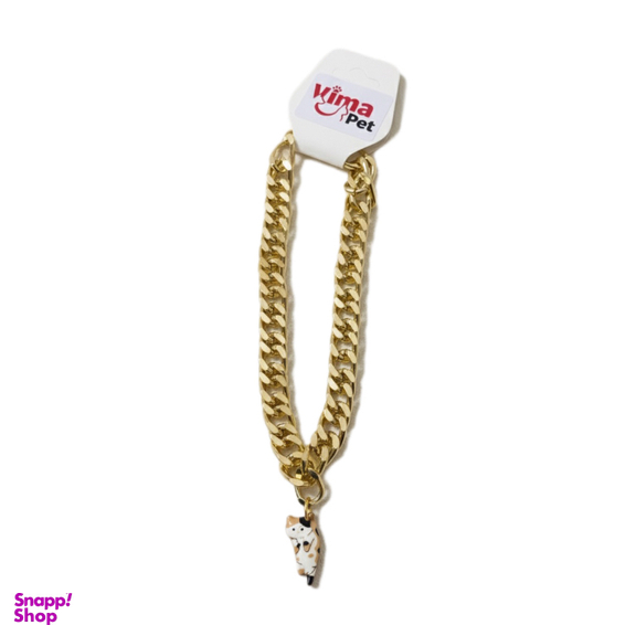 قلاده زنجیری گربه ویماپت مدل کارتیر