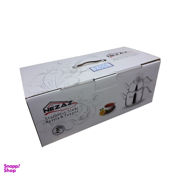 ست کتری و قوری نزاز کد 2406