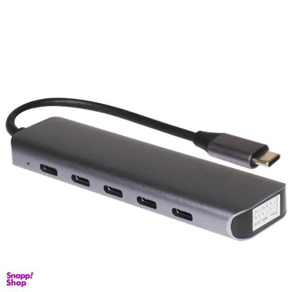 هاب 5 پورت Type-C کی نت مدل K-HC322