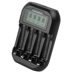 شارژر باتری کملیون مدل BC-1046 به همراه 4 عدد باتری قلمی و نیم قلمی قابل شارژ