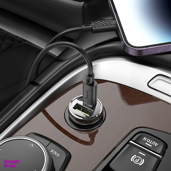شارژر فندکی 30 وات هوکو مدل Z53A USB