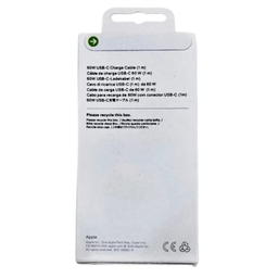کابل شارژ Type-C اپل کد A16 مناسب آیفون 16 طول ۱ متر