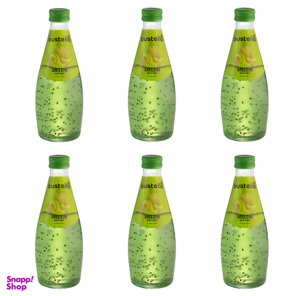 آبمیوه تخم شربتی طالبی باستلو حجم 300 میلی لیتر بسته 6 عددی