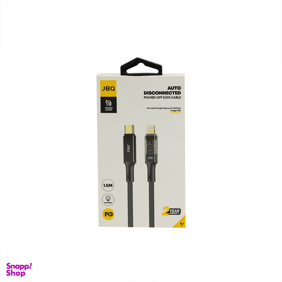 کابل تبدیل Lightning به Type-C جی بی کیو مدل CA-728 ci طول 1.5 متر