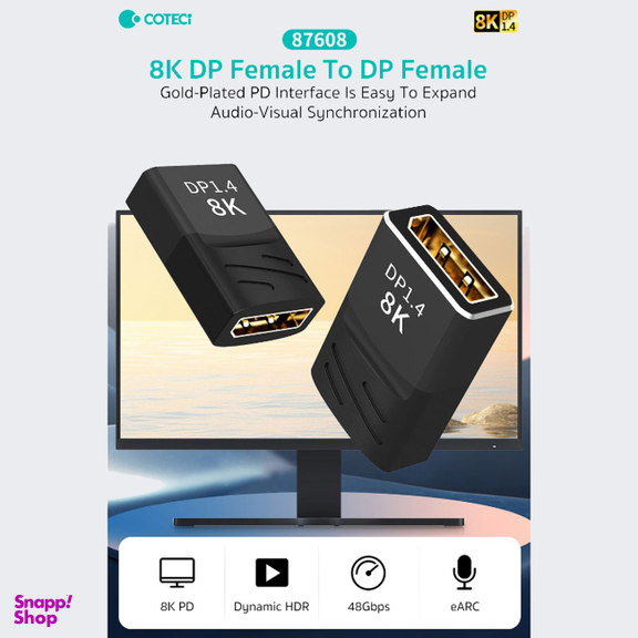 تبدیل DisplayPort به DisplayPort کوتتسی کد 87608