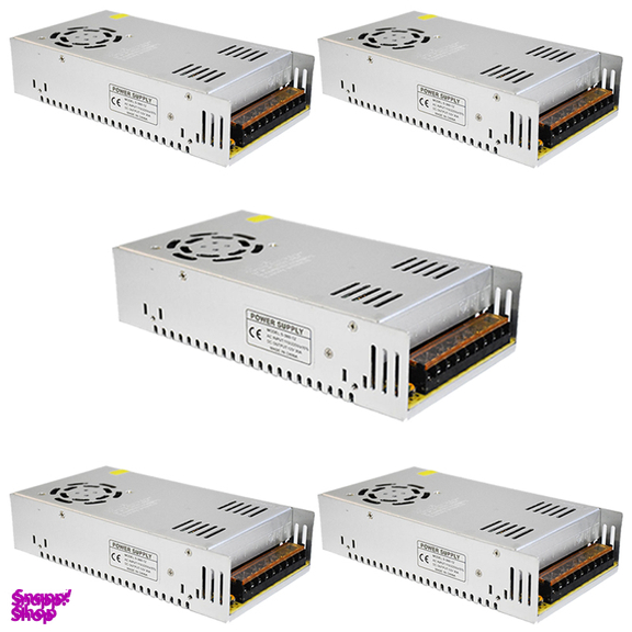 آداپتور سوییچینگ 12 ولت 30 آمپر مدل S-360-12 بسته 5 عددی