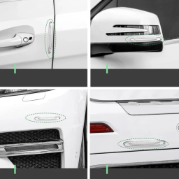 زه کنار در خودرو بیسوس مدل CRFZT-A02 بسته 4 عددی