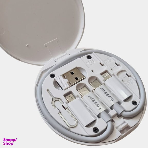 مجموعه کابل چند کاره Type-C ،USB، میکرو و لایتنینگ ارلدام مدل TC20 Data Cable Set