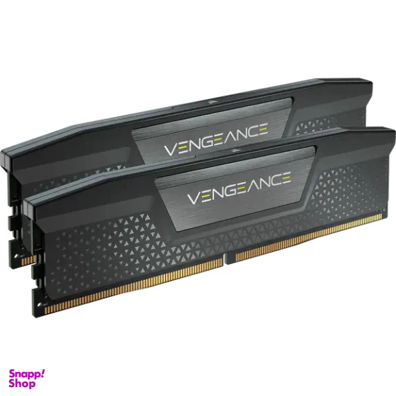 رم دسکتاپ DDR5 دو کاناله 5600 مگاهرتز CL40 کورسیر مدل VENGEANCE ظرفیت 32 گیگابایت بسته 2 عددی