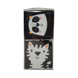 بازی آموزشی انتشارات ماه کوچولو مدل مکعب جغجغه ای بسته 2 عددی