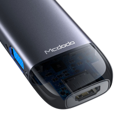 هاب 10 پورت USB-C مک دودو مدل HU-7420 طول 15 سانتی‌ متر
