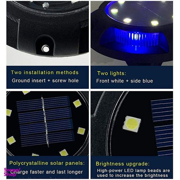 چراغ دفنی خورشیدی مدل C71