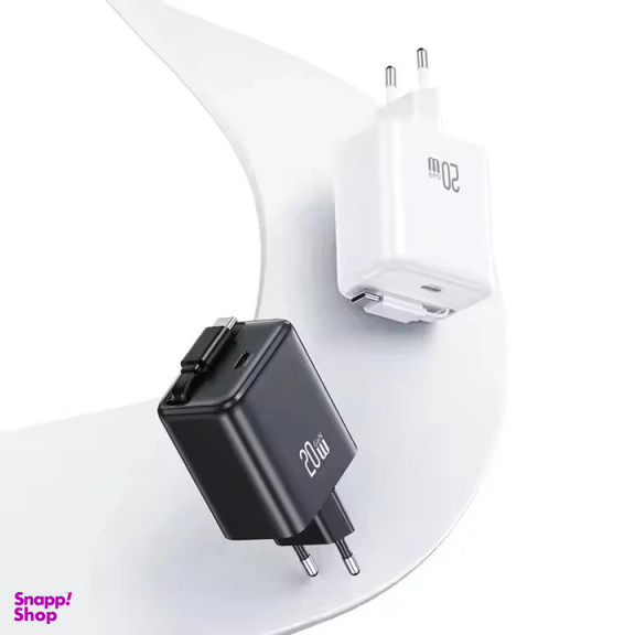 شارژر دیواری 20 وات یوسمز مدل CC233 به همراه کابل USB-C