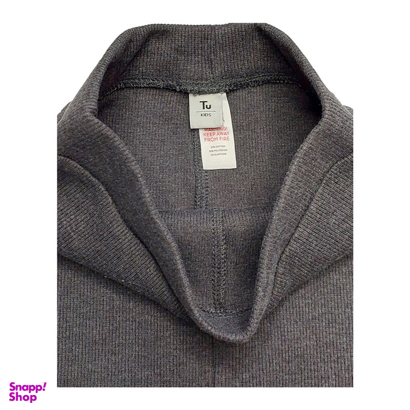 شلوار راحتی پسرانه تی یو مدل 6553 رنگ مشکی