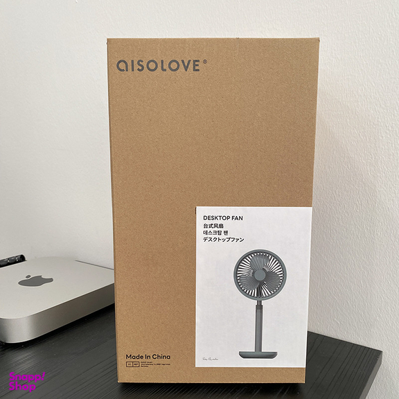 پنکه رومیزی ای آی سو لاو مدل F5P ظرفیت 4000 میلی آمپر ساعت