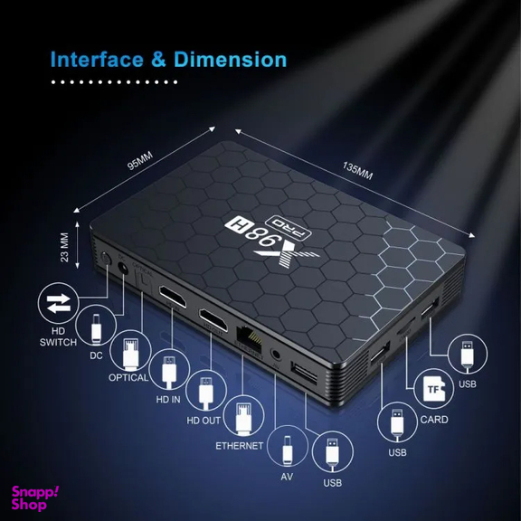 اندروید باکس مدل X98H Pro
