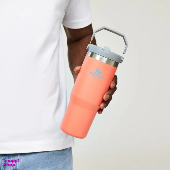قمقمه استنلی مدل Iceflow Flip Straw Tumbler گنجایش 0.88 لیتر