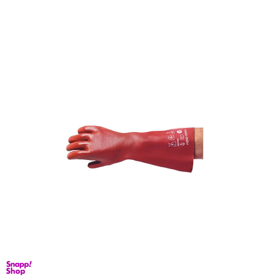 دستکش ایمنی صنایع ایمنی پوشا مدل ضد اسید