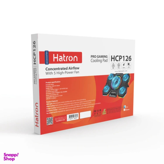 کول پد لپ تاپ هترون مدل HCP126