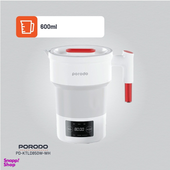 کتری برقی جمع شونده سفری پرودو مدل PD-KTLD850W-WH