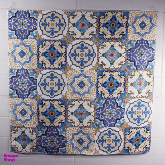 دستمال سر و گردن مدل باندانا طرح کاشی سنتی